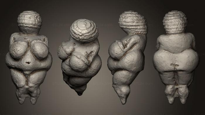 Статуэтки и статуи разные (Венера Плодородия, STKR_0727) 3D модель для ЧПУ станка
